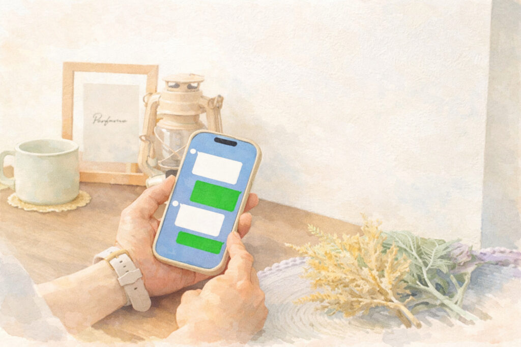 話を急かしません